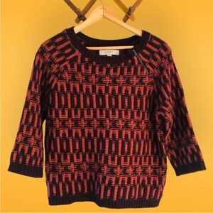 Loft Wool Blend Knit Sweater Medium